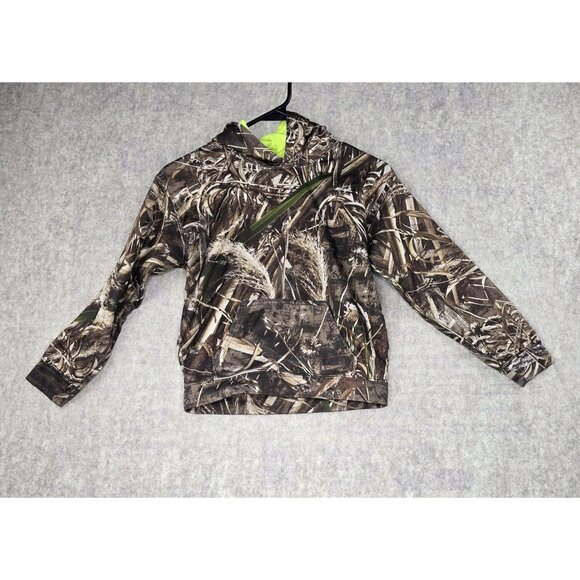 Realtree Youth M Camo Hoodie Polyester Pullover - Picture 1 of 8
